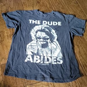 The Dude Abides Big Lebowski T-Shirt